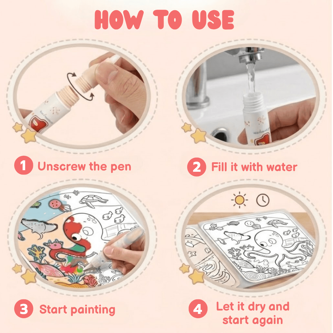 Water Coloring Book